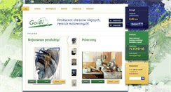 Desktop Screenshot of go-bi.pl